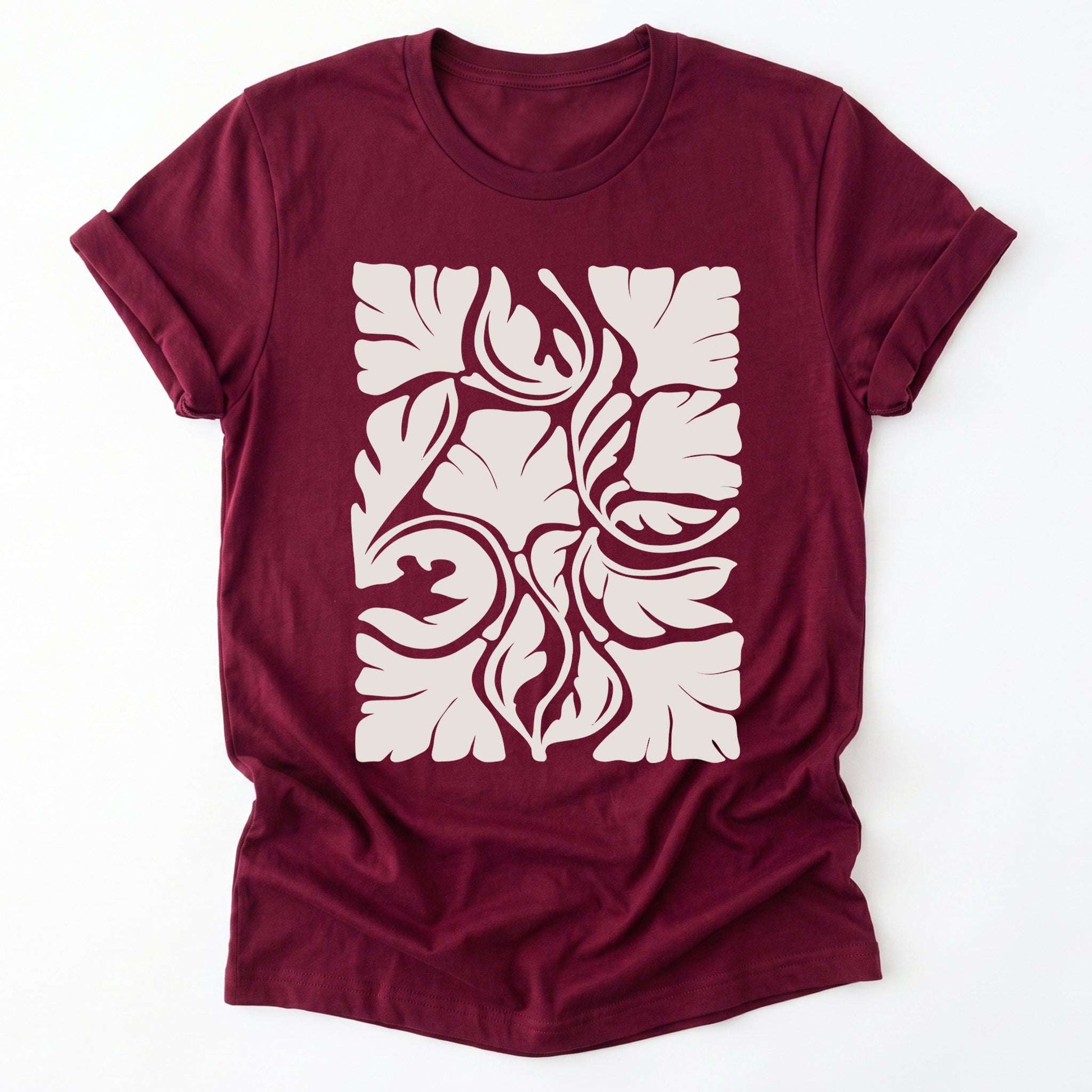 Abstract Flowers Classic T-Shirt