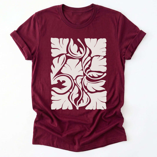 Abstract Flowers Classic T-Shirt