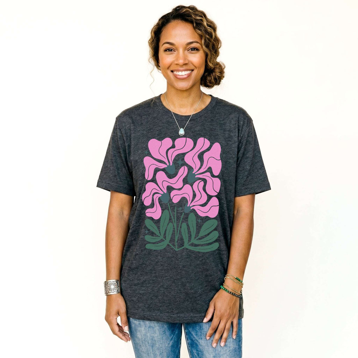 Boho Pink Bloom Classic T-Shirt