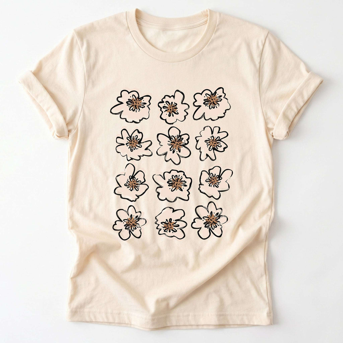 Boho Floral Classic T-Shirt
