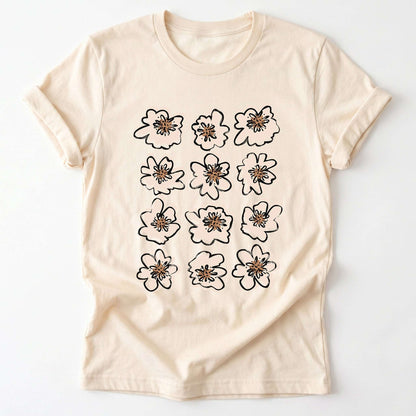 Boho Floral Classic T-Shirt