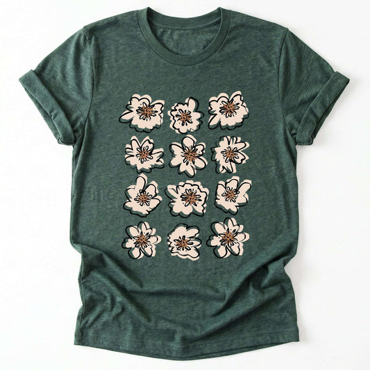 Boho Floral Classic T-Shirt
