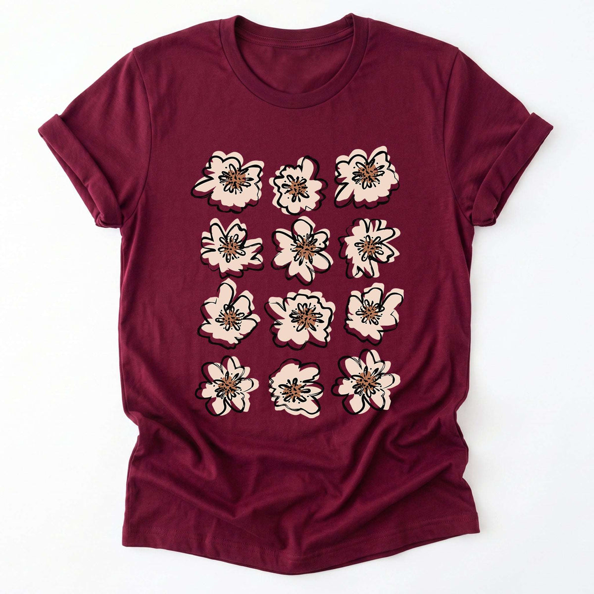Boho Floral Classic T-Shirt