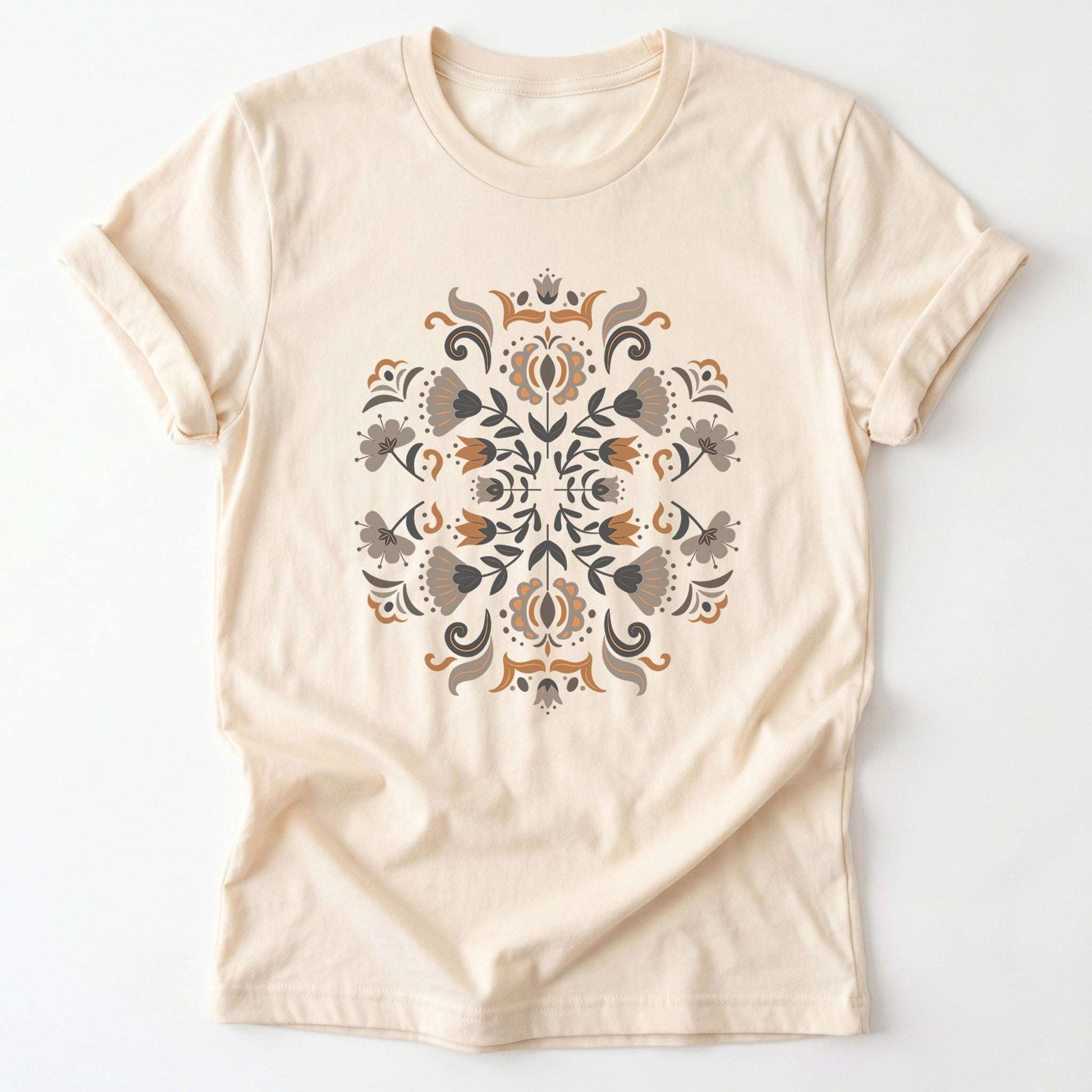 Scandinavian Floral Classic T-Shirt