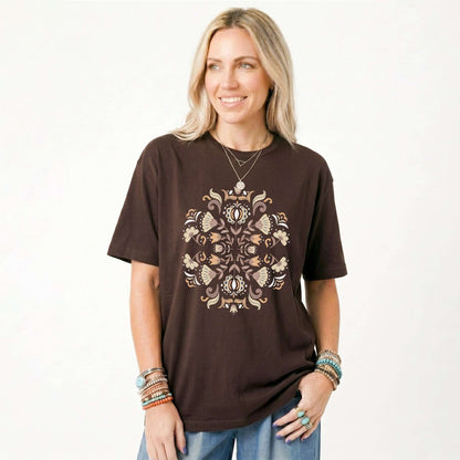 Scandinavian Floral Classic T-Shirt