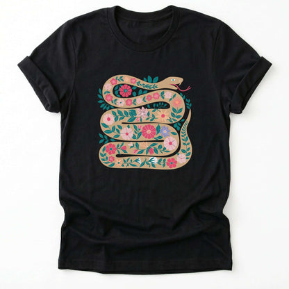 Floral Snake Classic T-Shirt