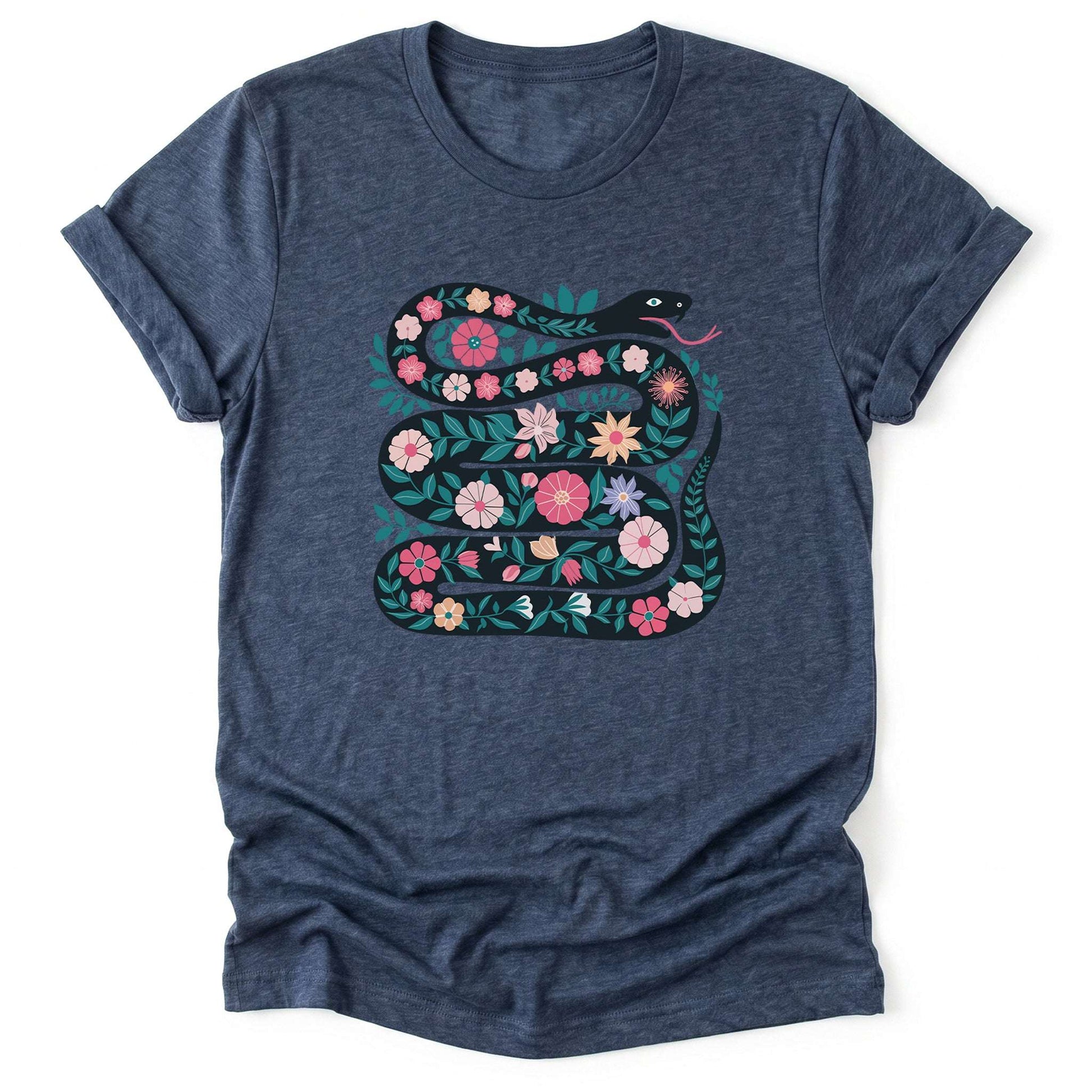 Floral Snake Classic T-Shirt