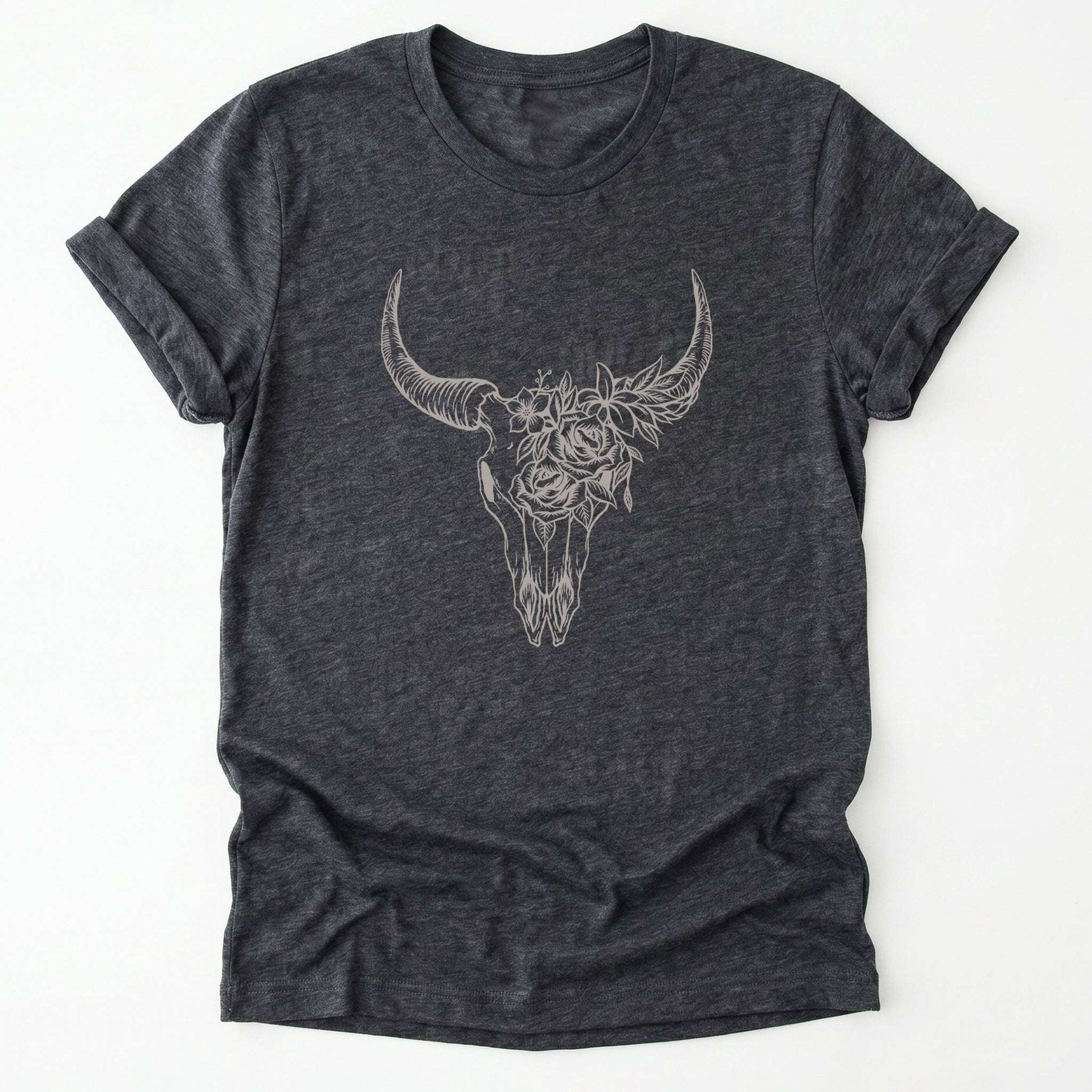 Boho Bull Skull Classic T-Shirt