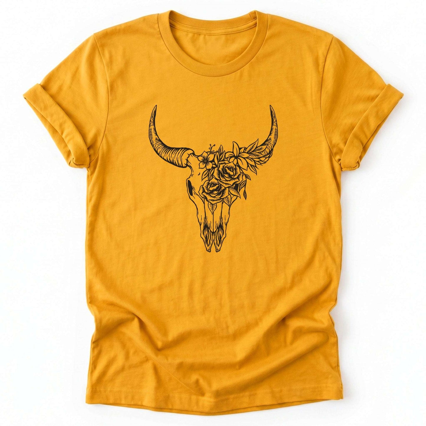 Boho Bull Skull Classic T-Shirt