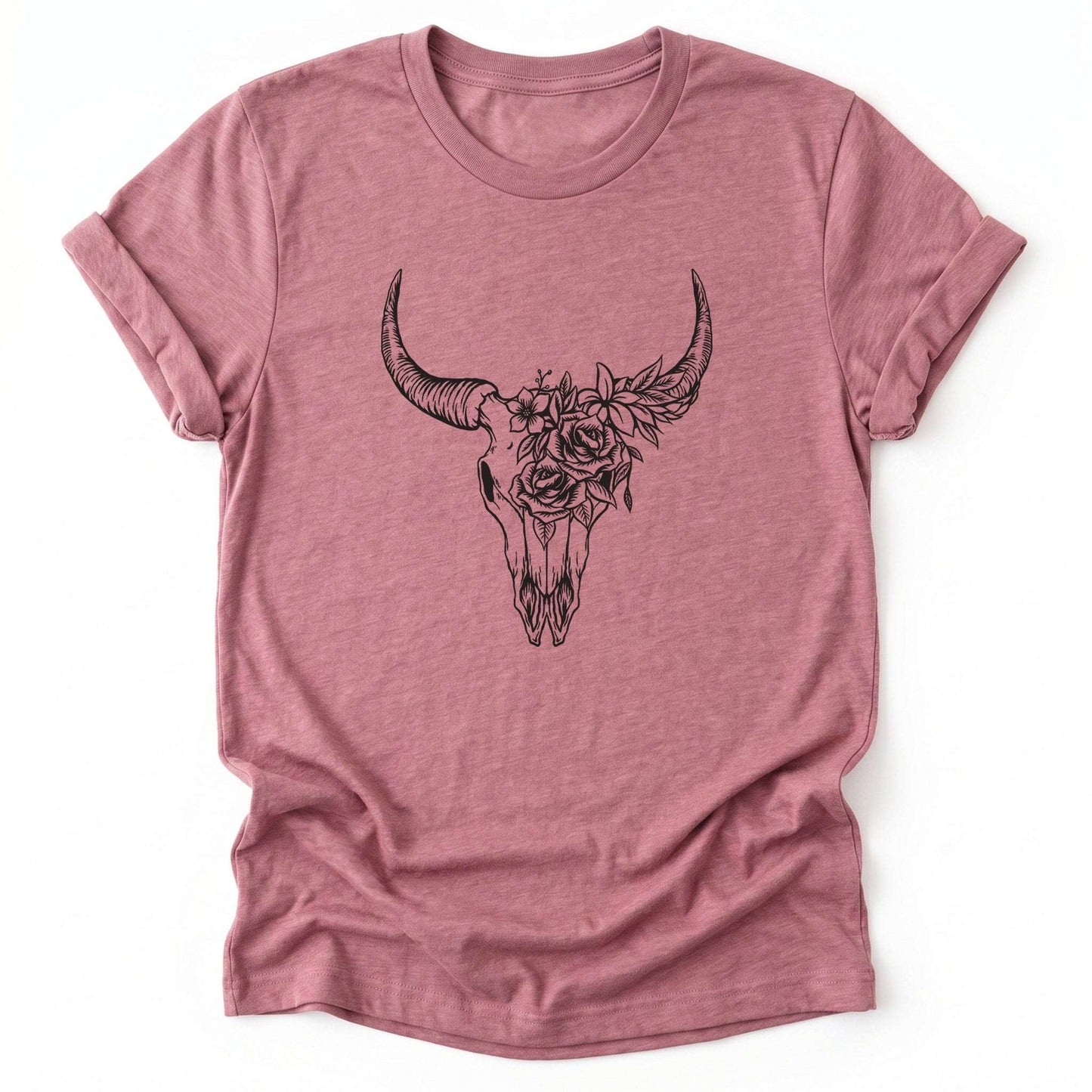 Boho Bull Skull Classic T-Shirt