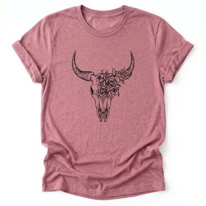 Boho Bull Skull Classic T-Shirt