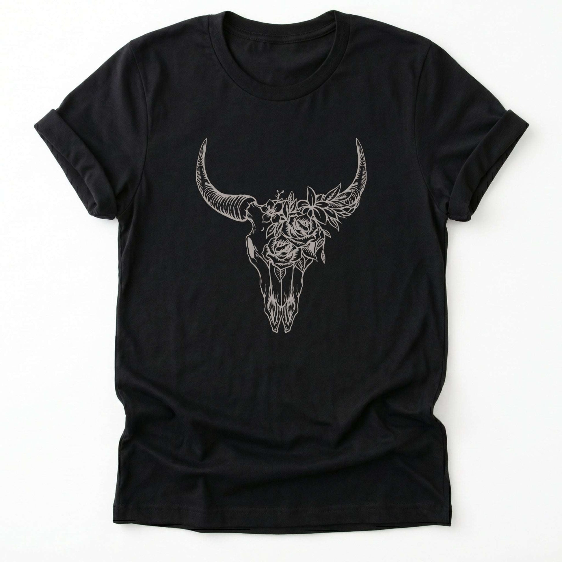 Boho Bull Skull Classic T-Shirt