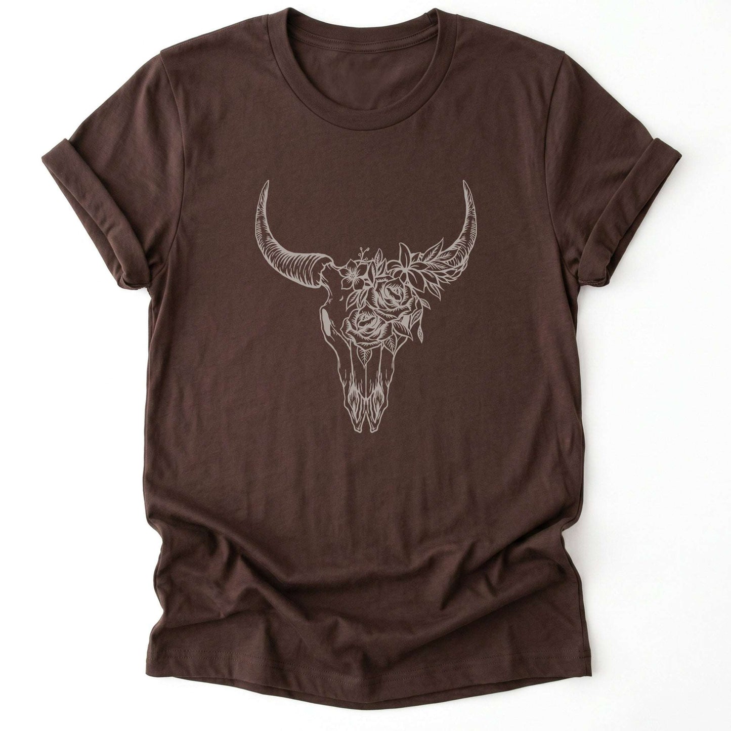 Boho Bull Skull Classic T-Shirt