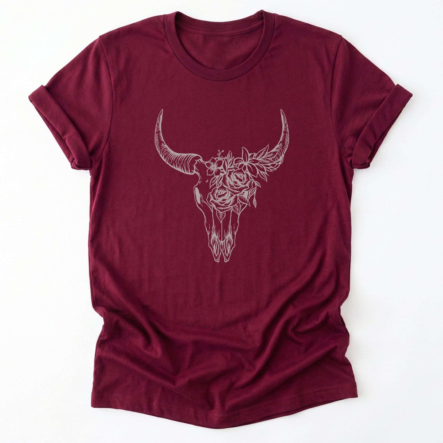 Boho Bull Skull Classic T-Shirt