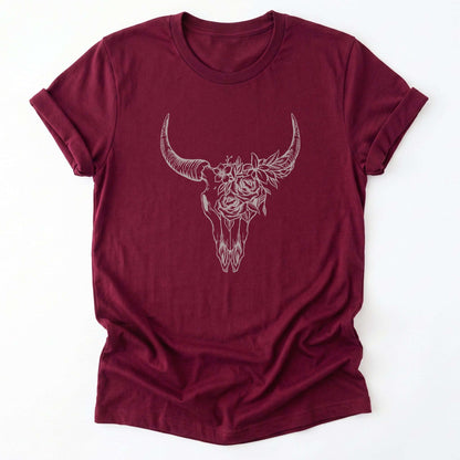 Boho Bull Skull Classic T-Shirt