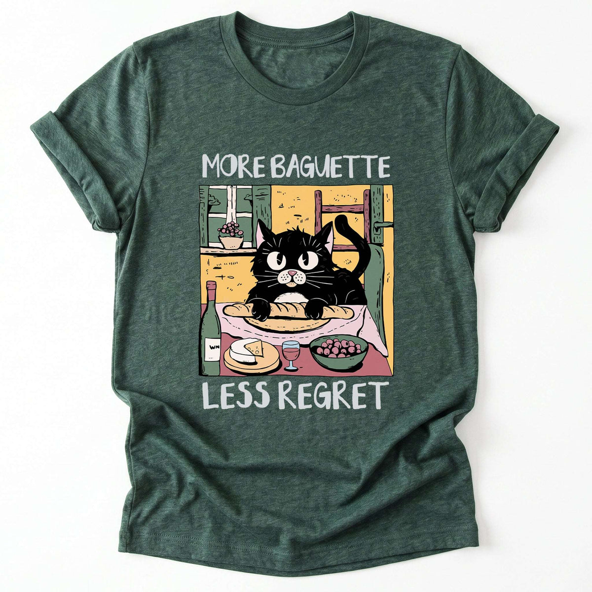 More Baguette Less Regret Classic T-Shirt