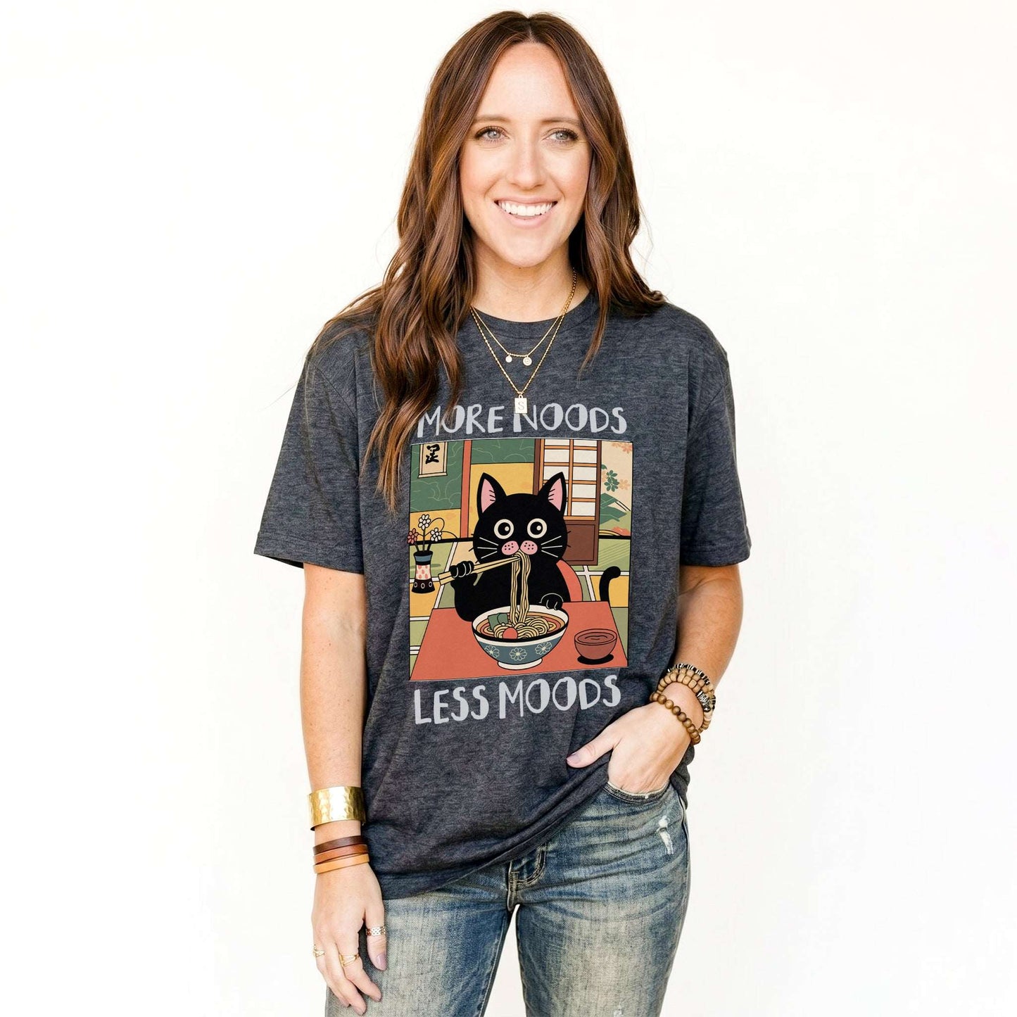 More Noods Less Moods Classic T-Shirt