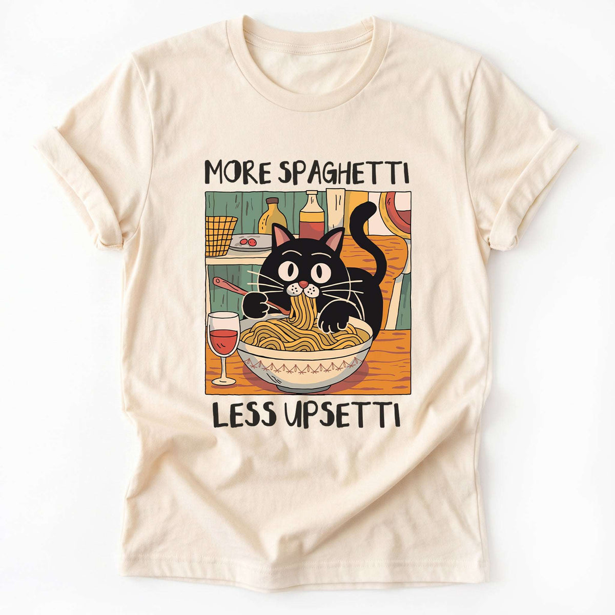 More Spaghetti Less Upsetti Classic T-Shirt