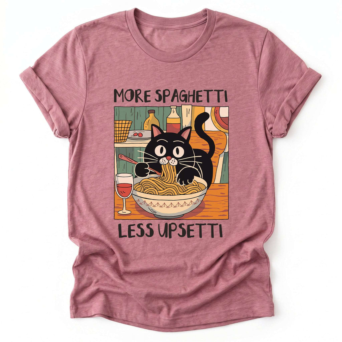 More Spaghetti Less Upsetti Classic T-Shirt
