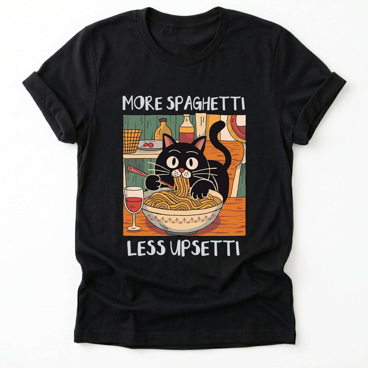 More Spaghetti Less Upsetti Classic T-Shirt
