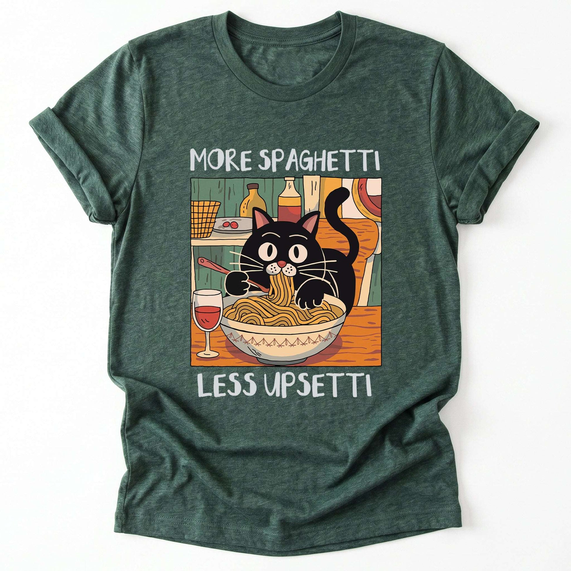 More Spaghetti Less Upsetti Classic T-Shirt