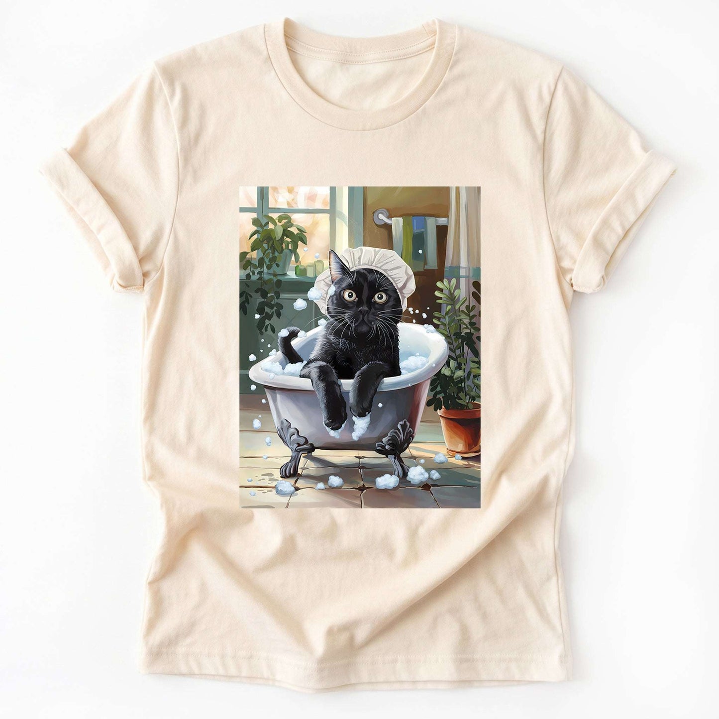 Cat Bathtub Classic T-Shirt