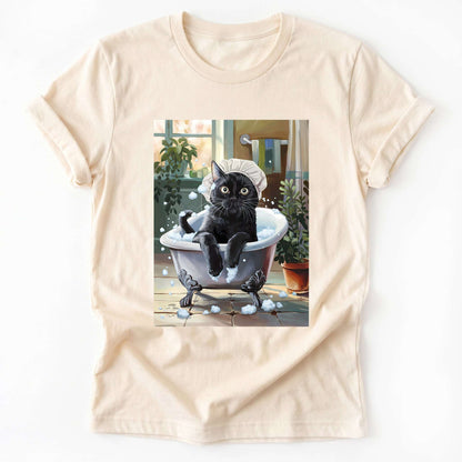 Cat Bathtub Classic T-Shirt