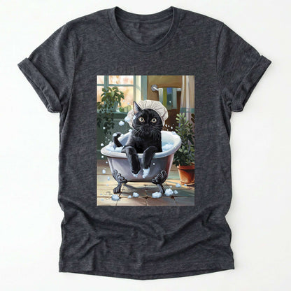 Cat Bathtub Classic T-Shirt