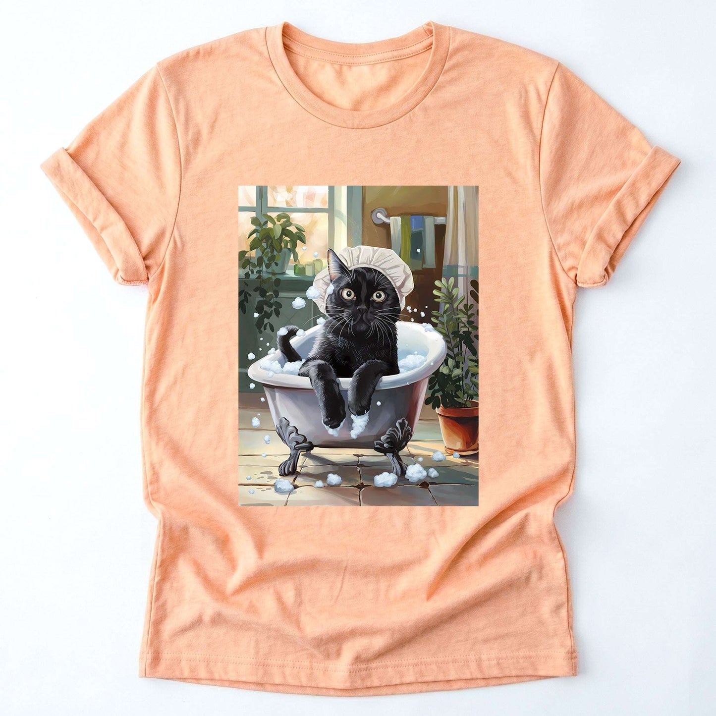 Cat Bathtub Classic T-Shirt