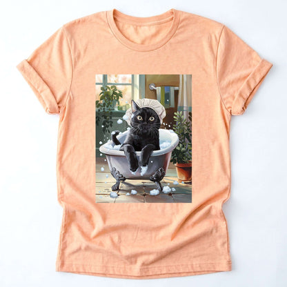 Cat Bathtub Classic T-Shirt