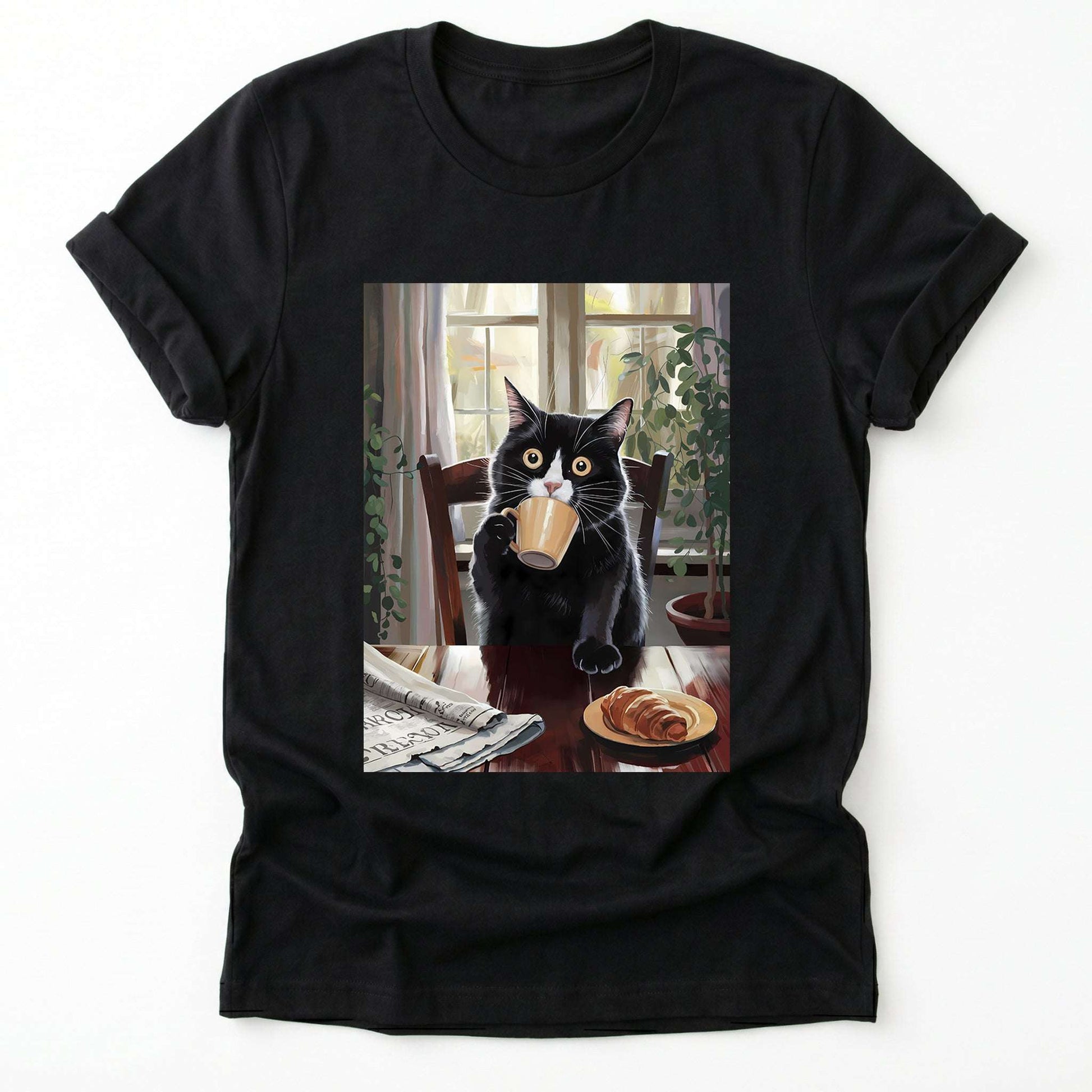 Cat Coffee Classic T-Shirt