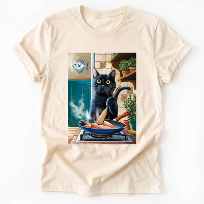 Cat Cooking Classic T-Shirt