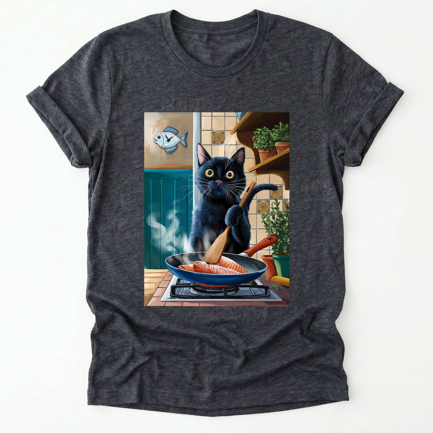 Cat Cooking Classic T-Shirt