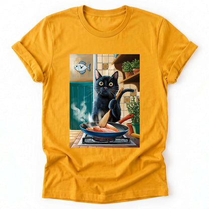 Cat Cooking Classic T-Shirt