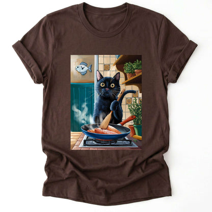 Cat Cooking Classic T-Shirt
