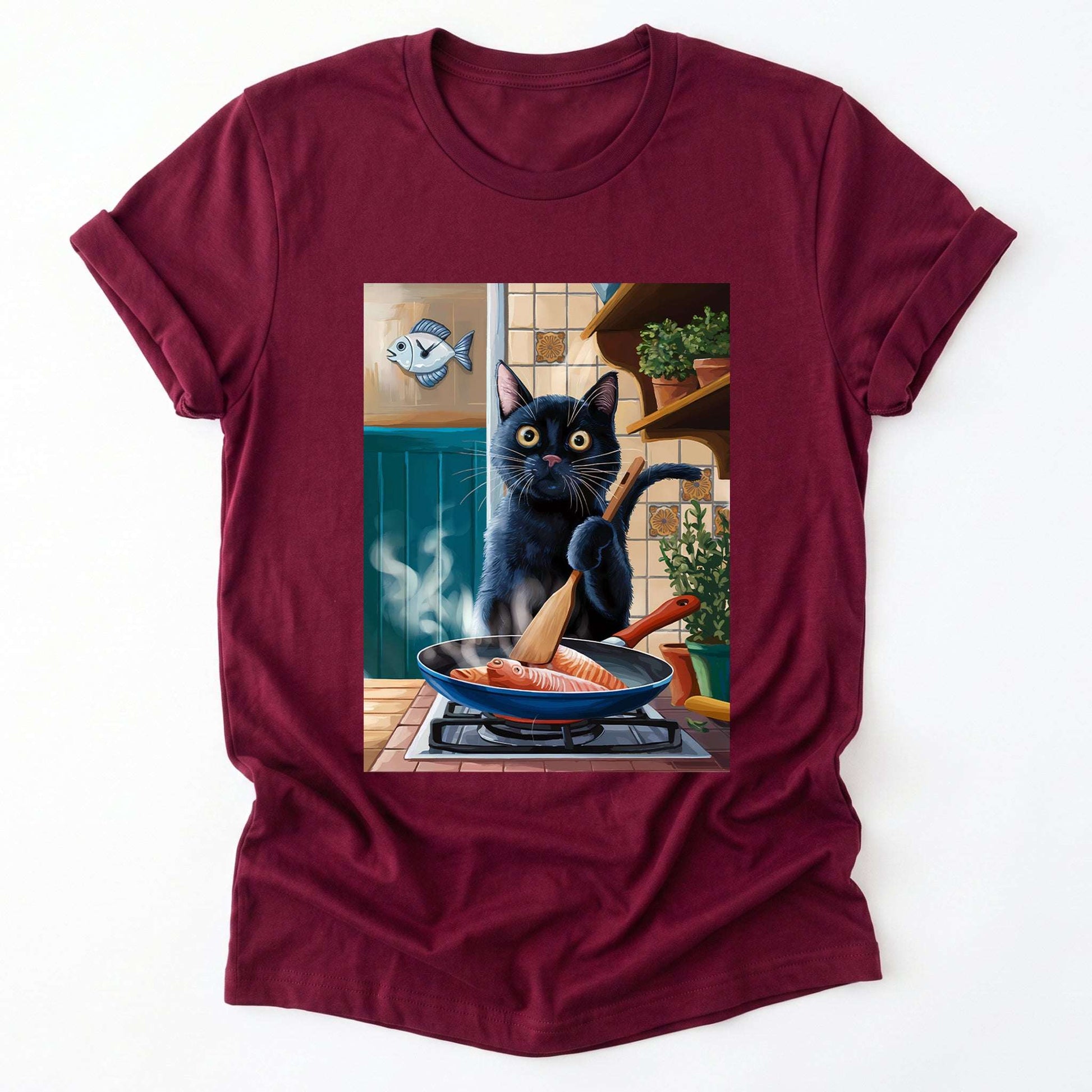 Cat Cooking Classic T-Shirt