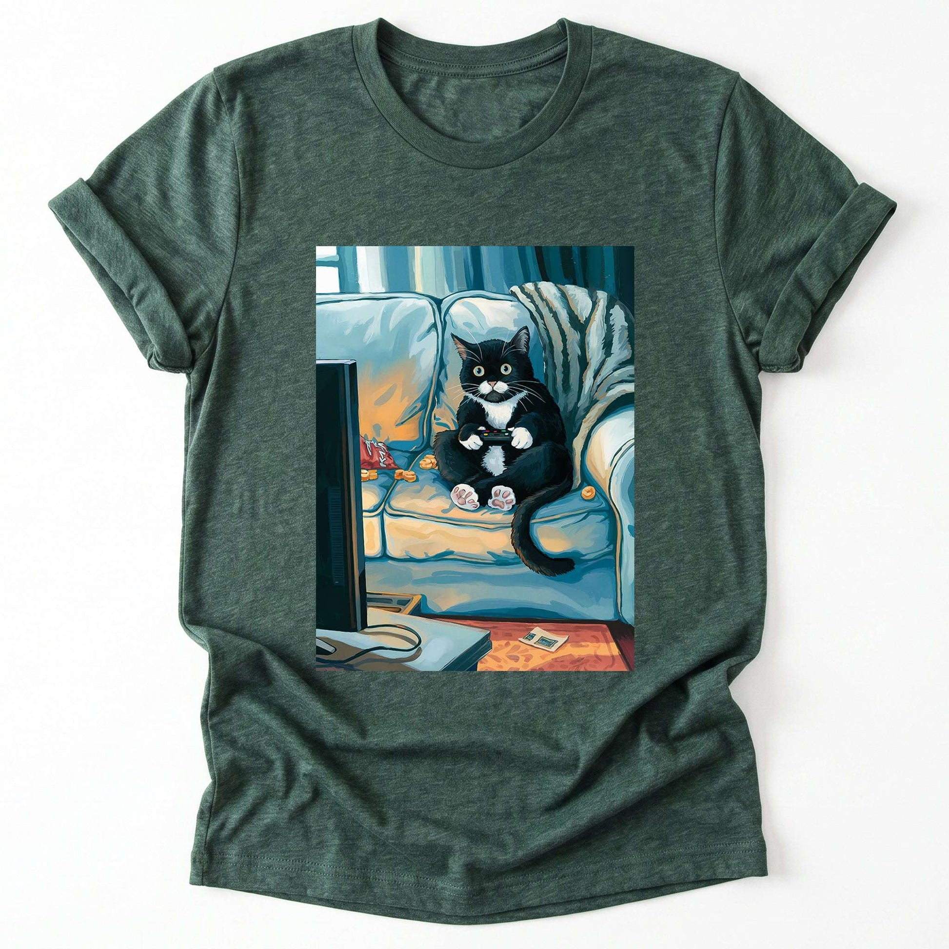 Cat Gamer Classic T-Shirt