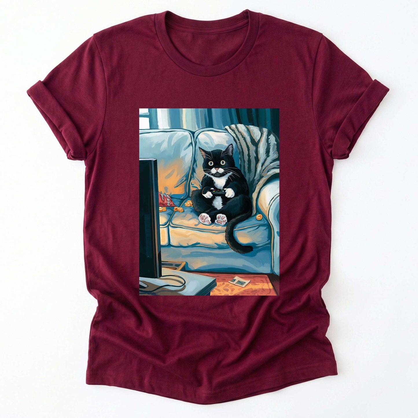 Cat Gamer Classic T-Shirt