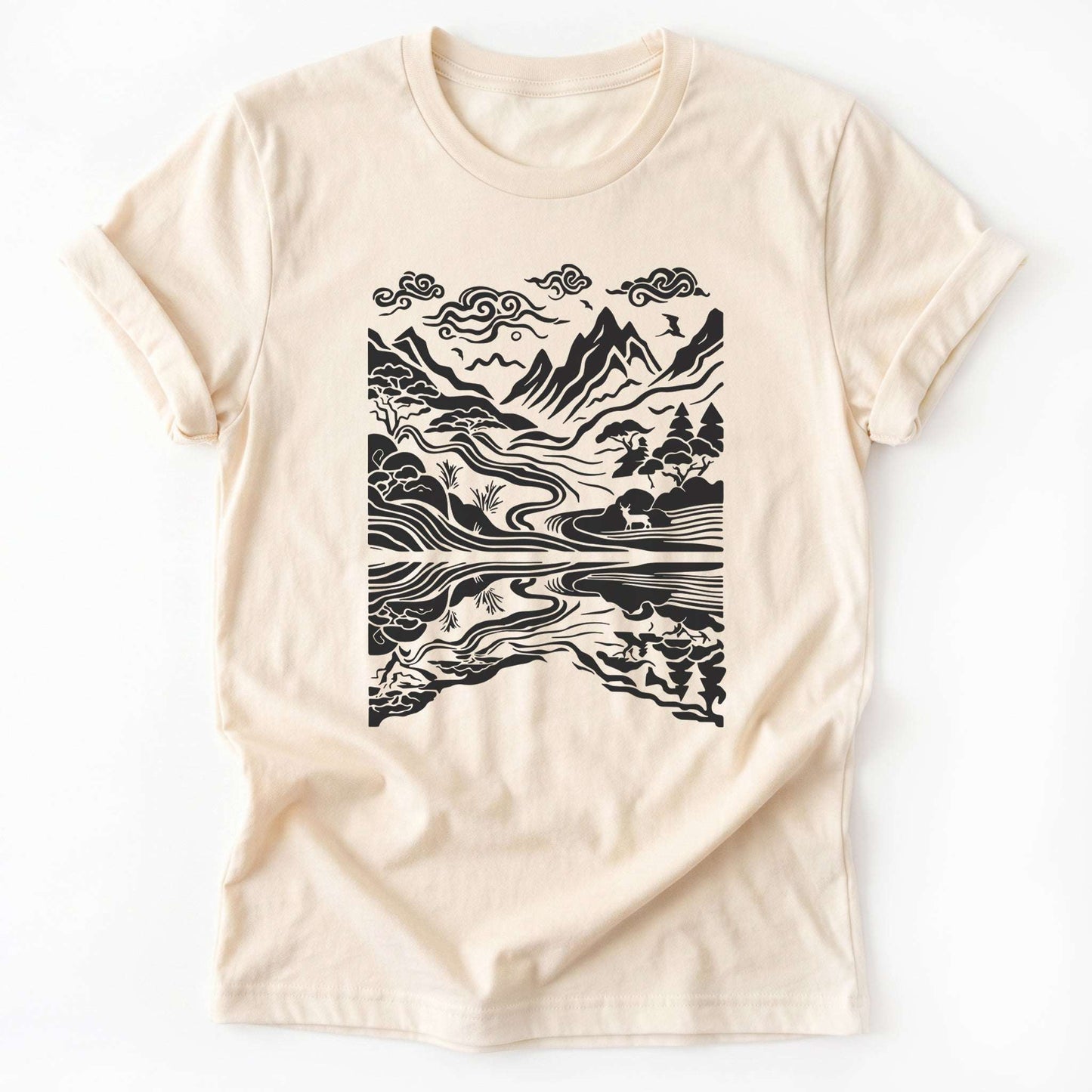 Asian Landscape Classic T-Shirt