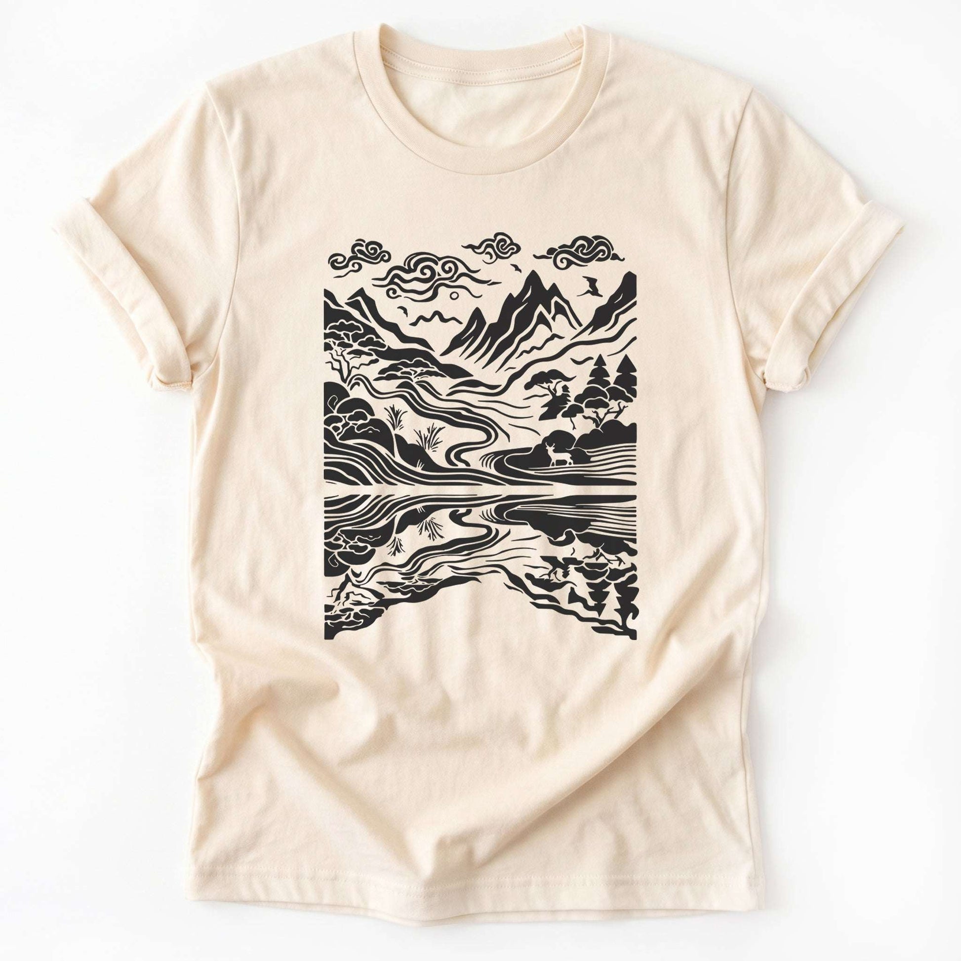 Asian Landscape Classic T-Shirt