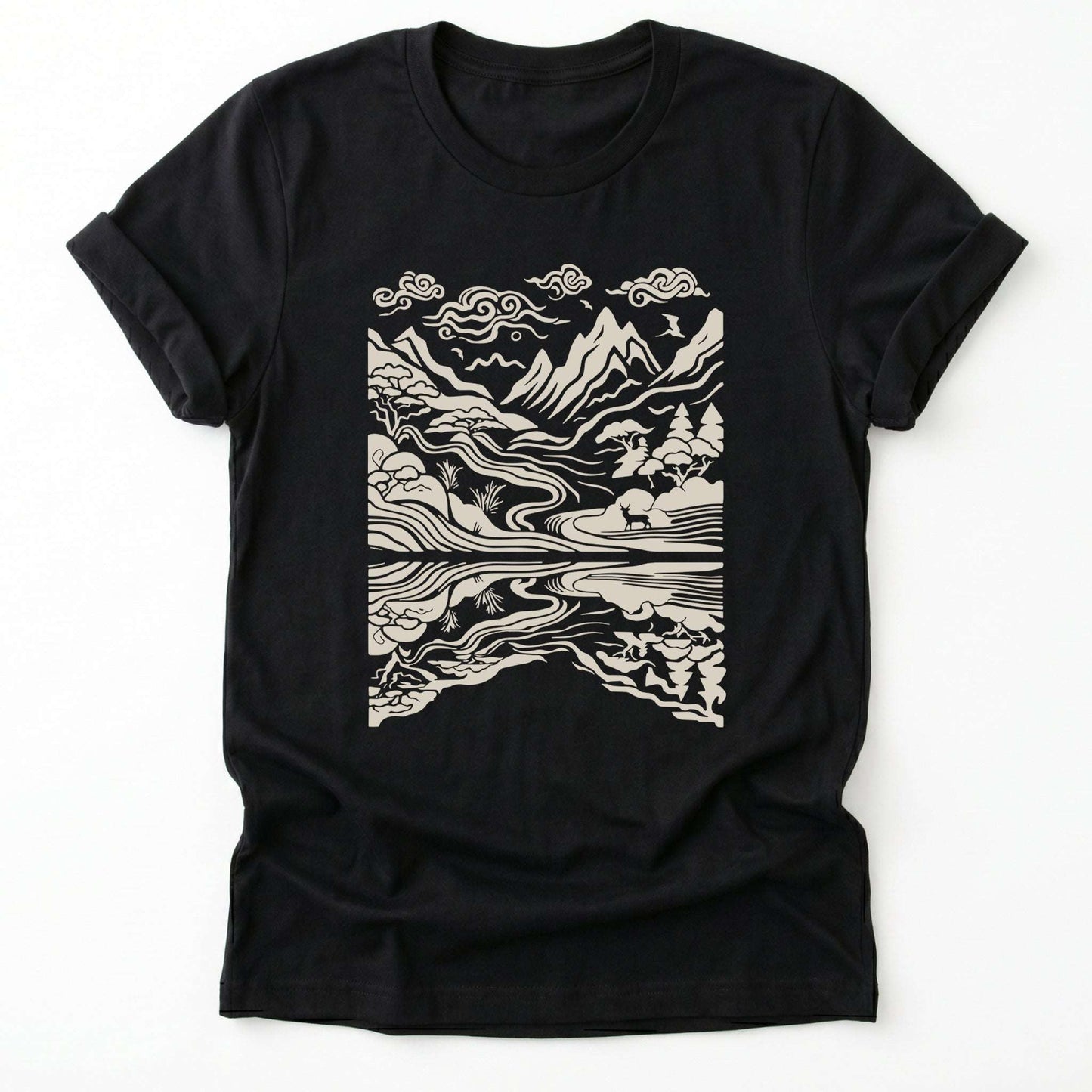 Asian Landscape Classic T-Shirt