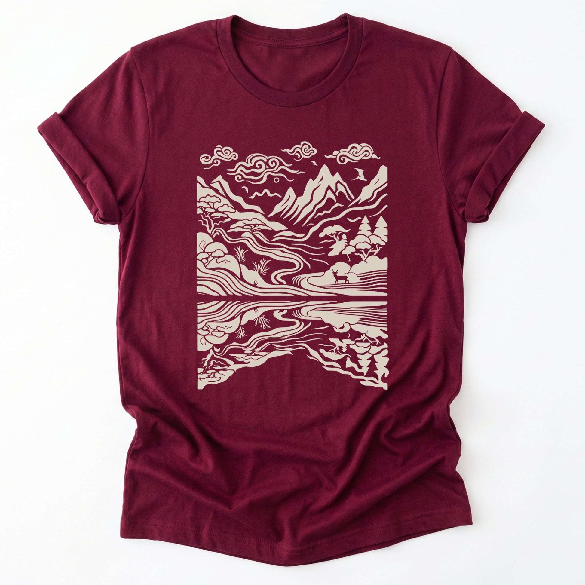 Asian Landscape Classic T-Shirt