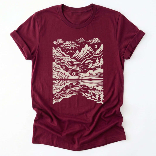 Asian Landscape Classic T-Shirt
