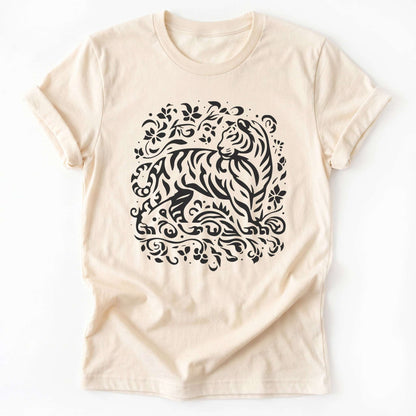 Floral Tiger Classic T-Shirt
