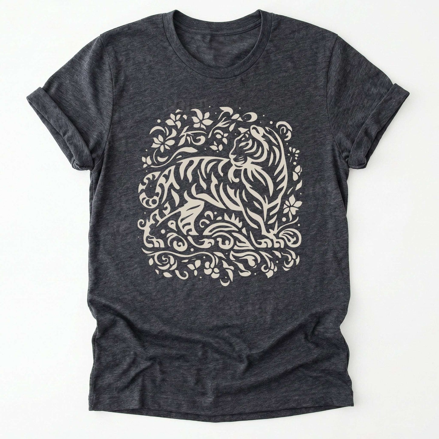 Floral Tiger Classic T-Shirt
