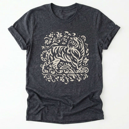 Floral Tiger Classic T-Shirt