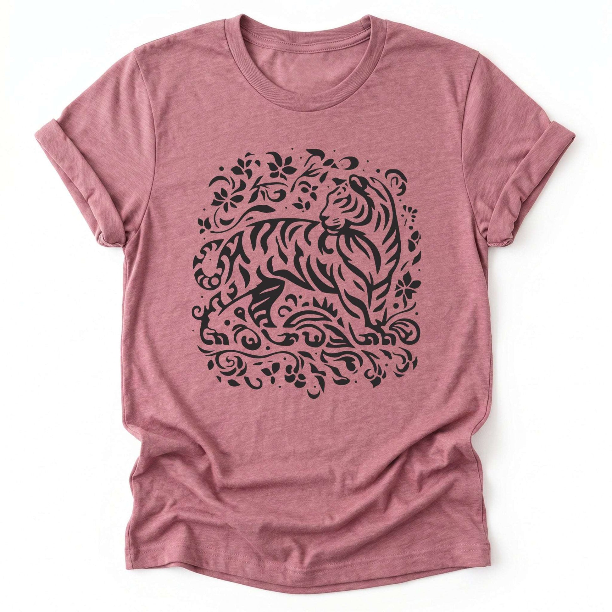 Floral Tiger Classic T-Shirt