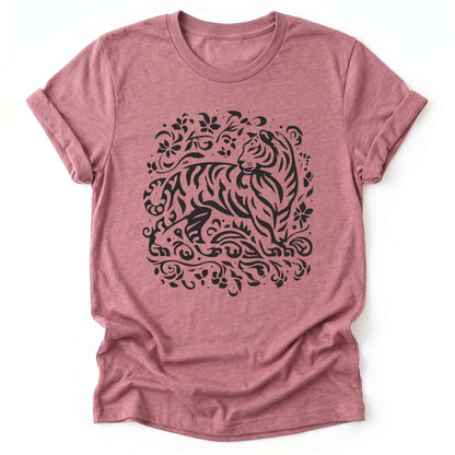 Floral Tiger Classic T-Shirt
