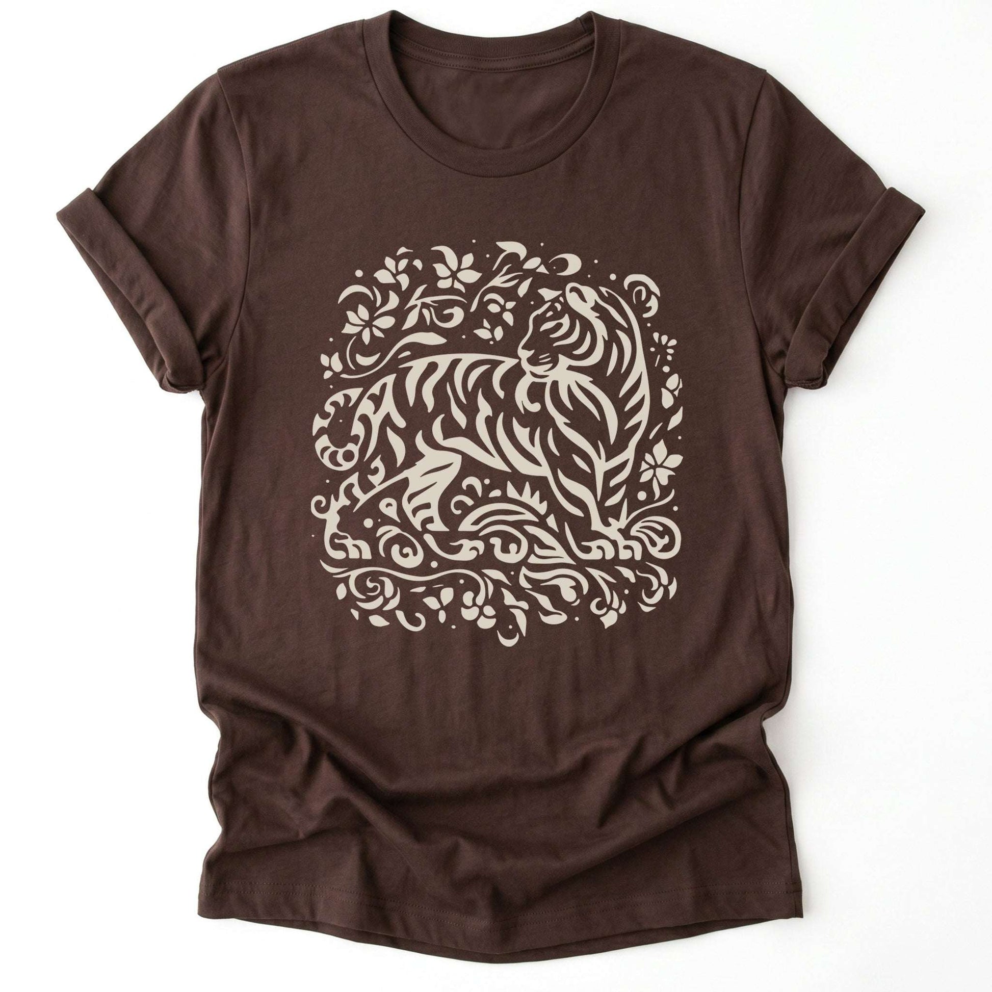Floral Tiger Classic T-Shirt
