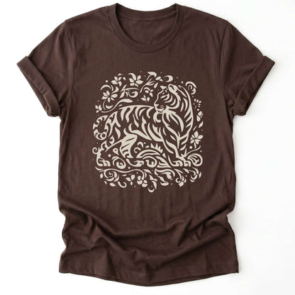 Floral Tiger Classic T-Shirt